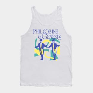 listen to phil collins and genesis vintage design Tank Top